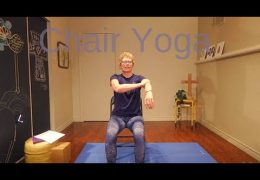 Open To Grace Christian Yoga Community Chair Yoga Class Apr  15th/21. Psalm 29:2