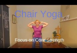 Open To Grace Christian Yoga Community Chair Yoga May 13th/21. Heb. 10:19-22. Focus: Core Strength