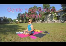 Gentle Yoga Outside in Nature Aug 31st, 2021
